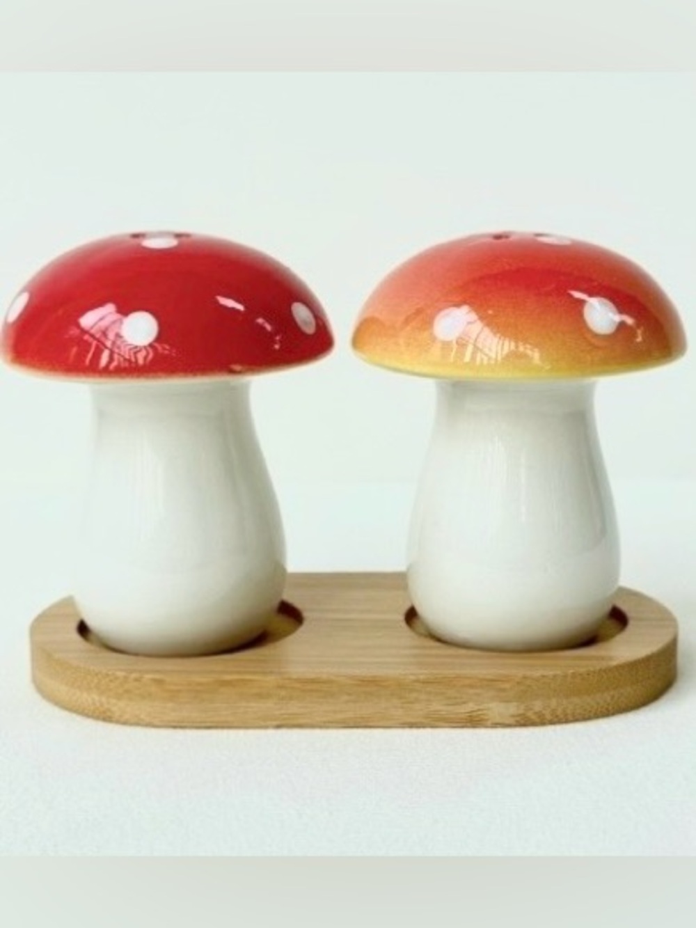 New Wizarding Trunk Toadstool Salt & Pepper Shakers Harry Potter Herbology